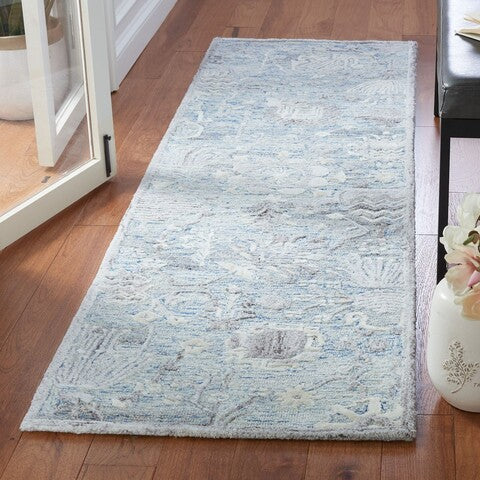 safavieh clearance glamour glm569m light blue rug