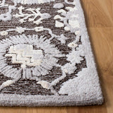 safavieh clearance glamour glm569t dark brown rug