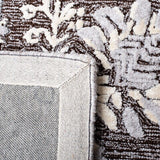 safavieh clearance glamour glm569t dark brown rug