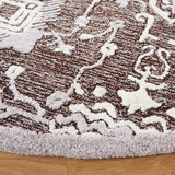safavieh clearance glamour glm569t dark brown rug