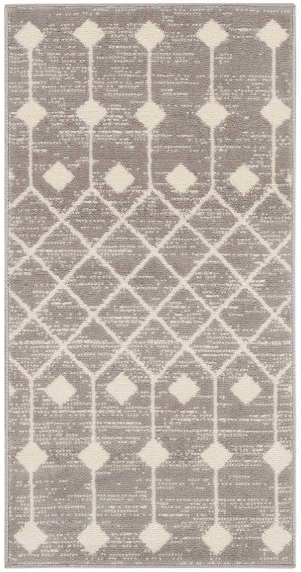 nourison grafix grf37 grey rug