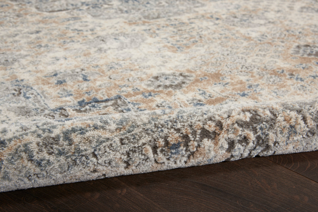 nourison quarry qua07 beige grey rug