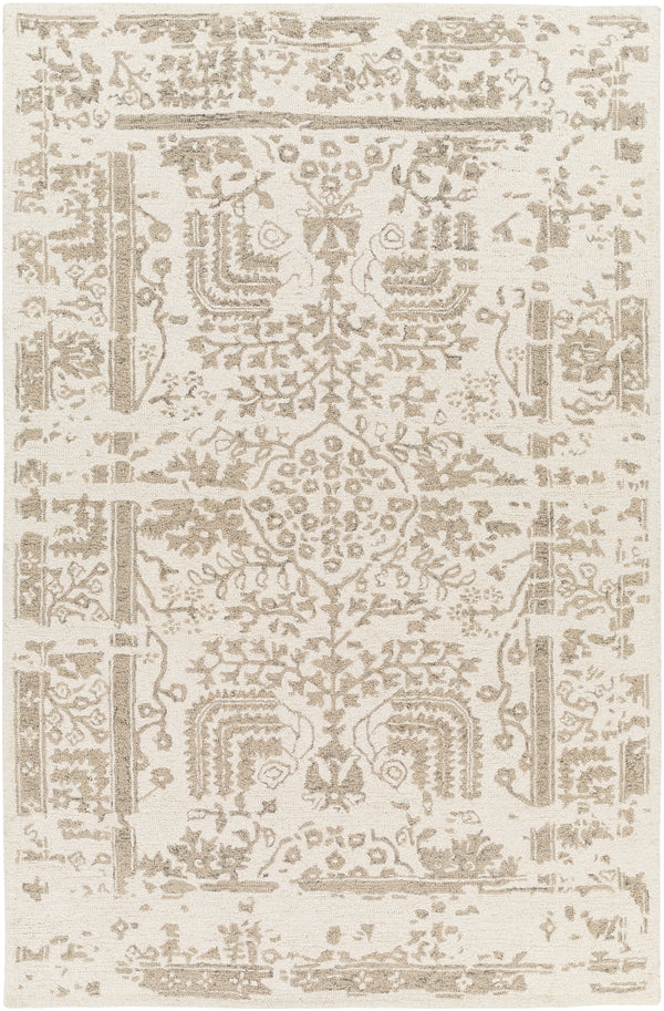 surya granada gnd 2336 light grey rug