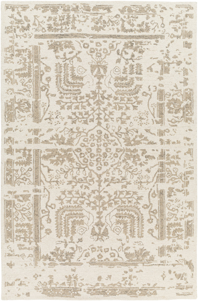 surya granada gnd 2336 light grey rug