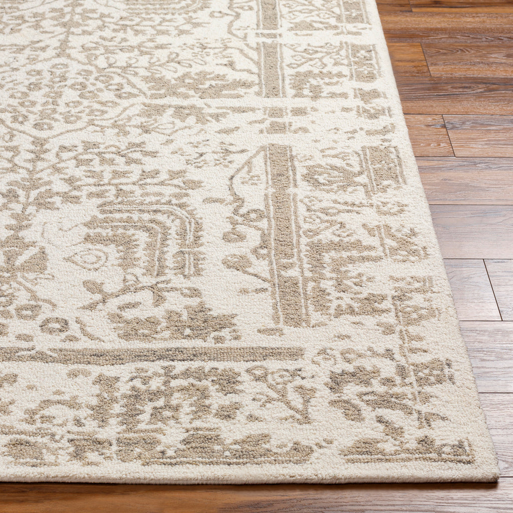 surya granada gnd 2336 light grey rug
