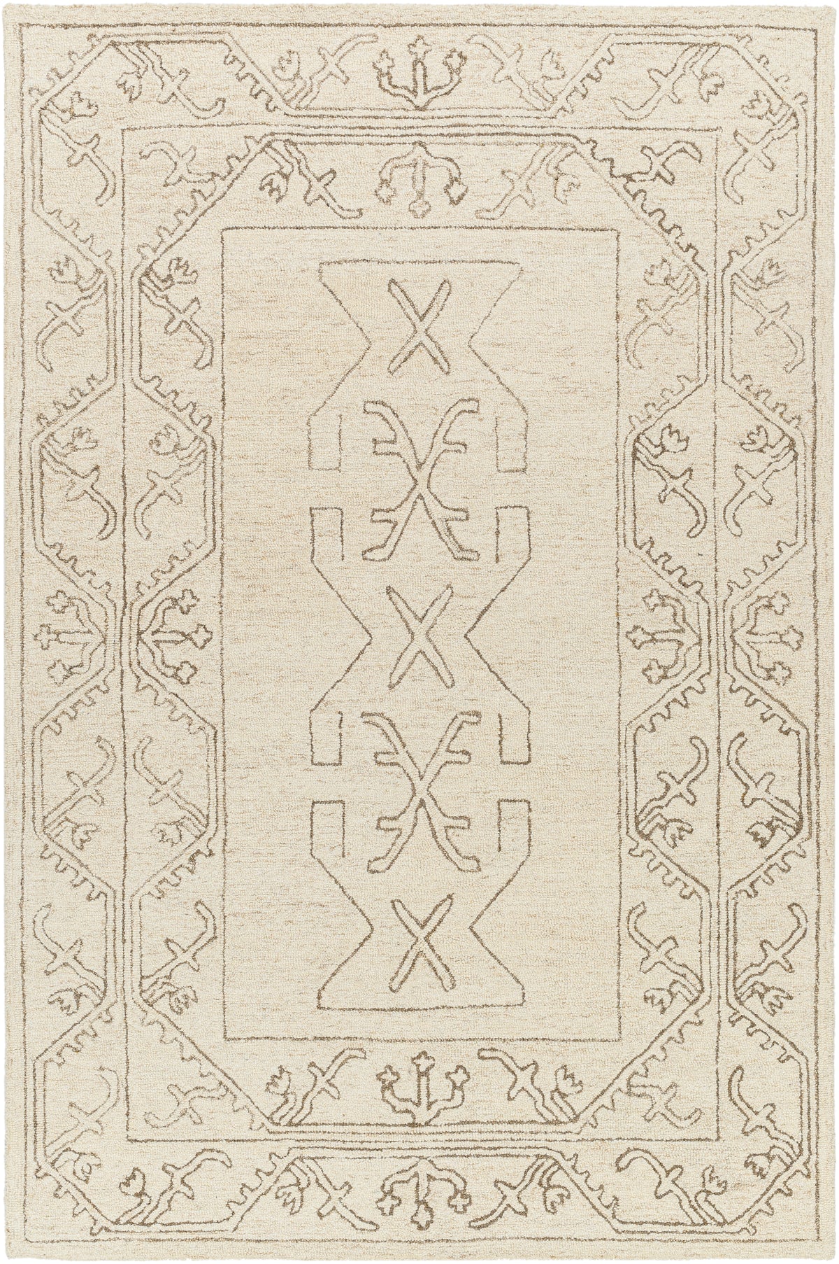 surya granada gnd 2355 light grey rug