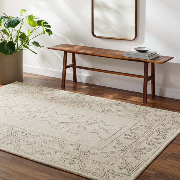 surya granada gnd 2355 light grey rug