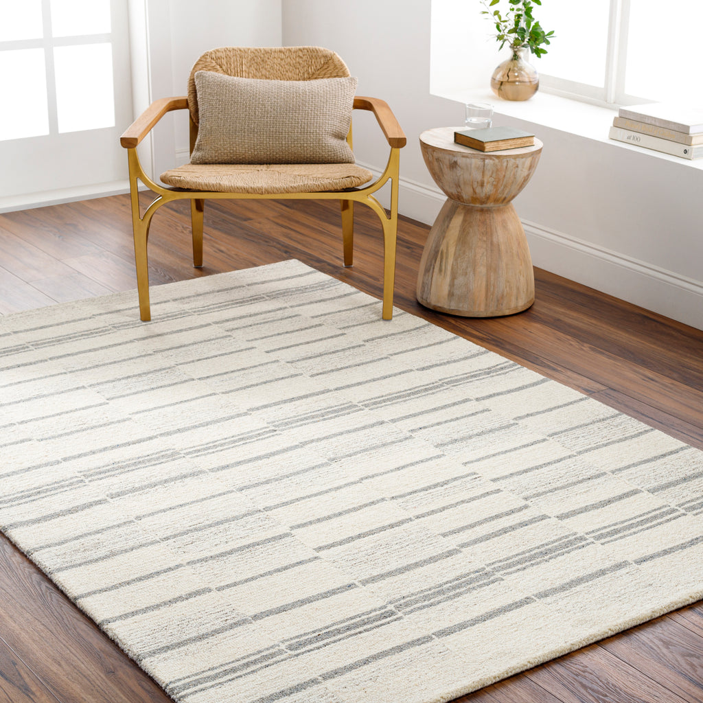 surya granada gnd 2357 light grey rug