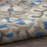 nourison aloha alh20 grey multi rug