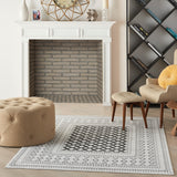 nourison key largo klg02 dark grey rug