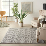 nourison cozumel czm01 lt grey rug