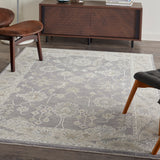nourison infinite ift03 charcoal rug