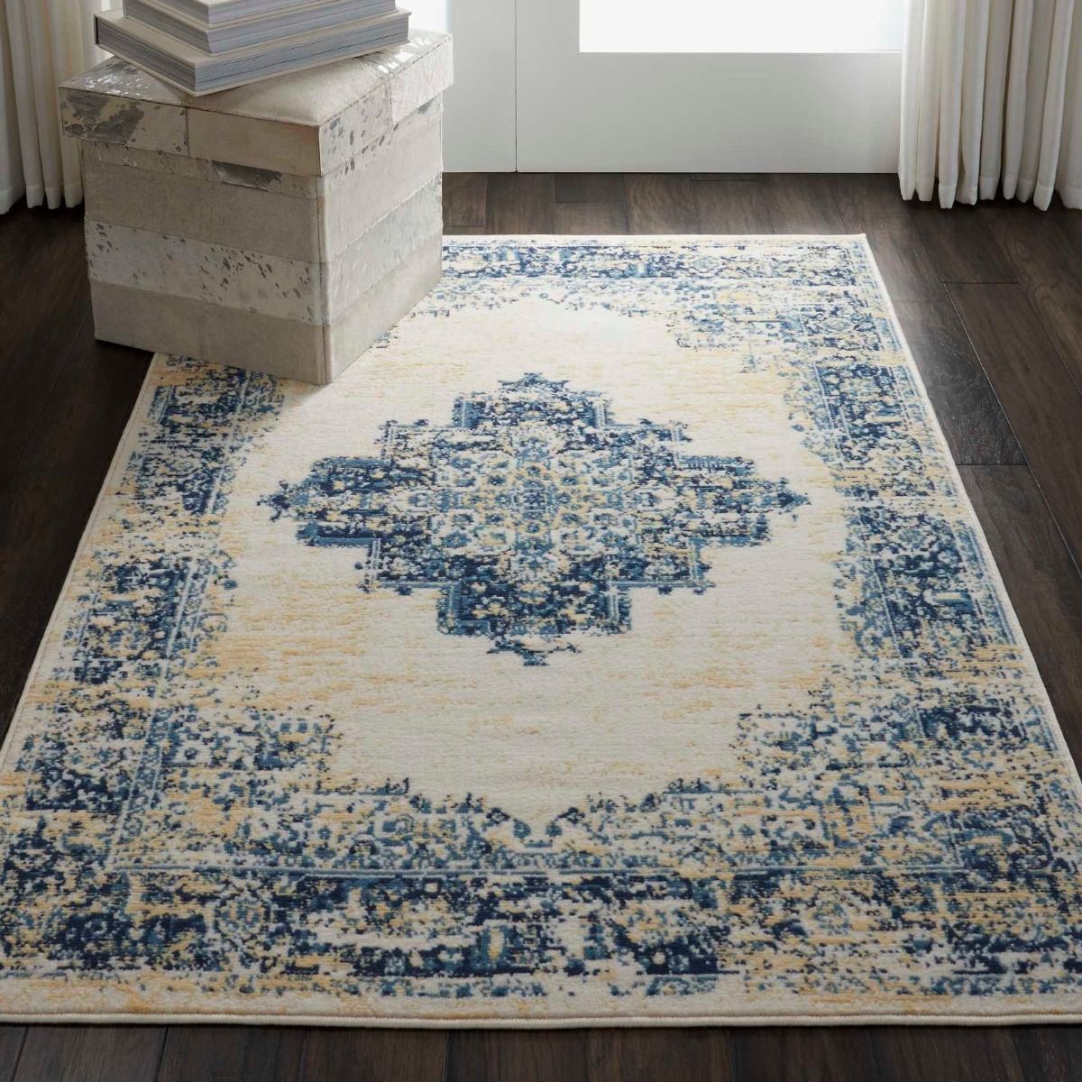 Nourison Clearance Grafix GRF14 White Rug