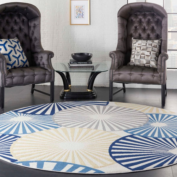 Nourison Clearance Grafix GRF20 White Rug