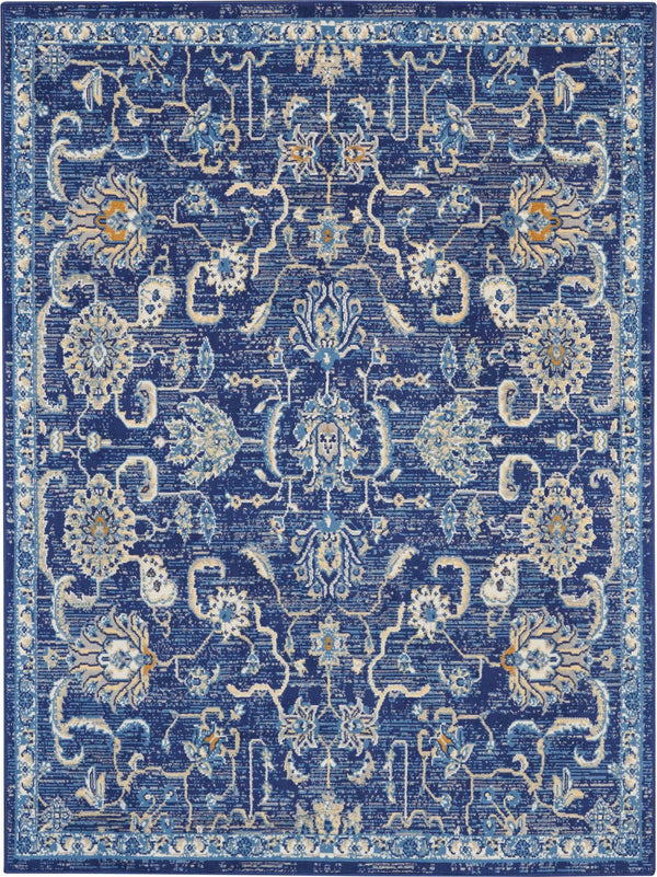 Nourison Sale Grafix GRF24 Navy Rug