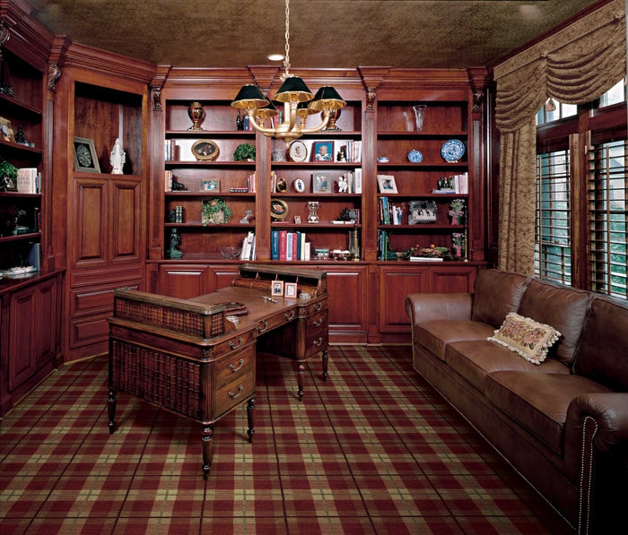 Rugs Done Right Custom Grand Tartan PT48 Red Rug