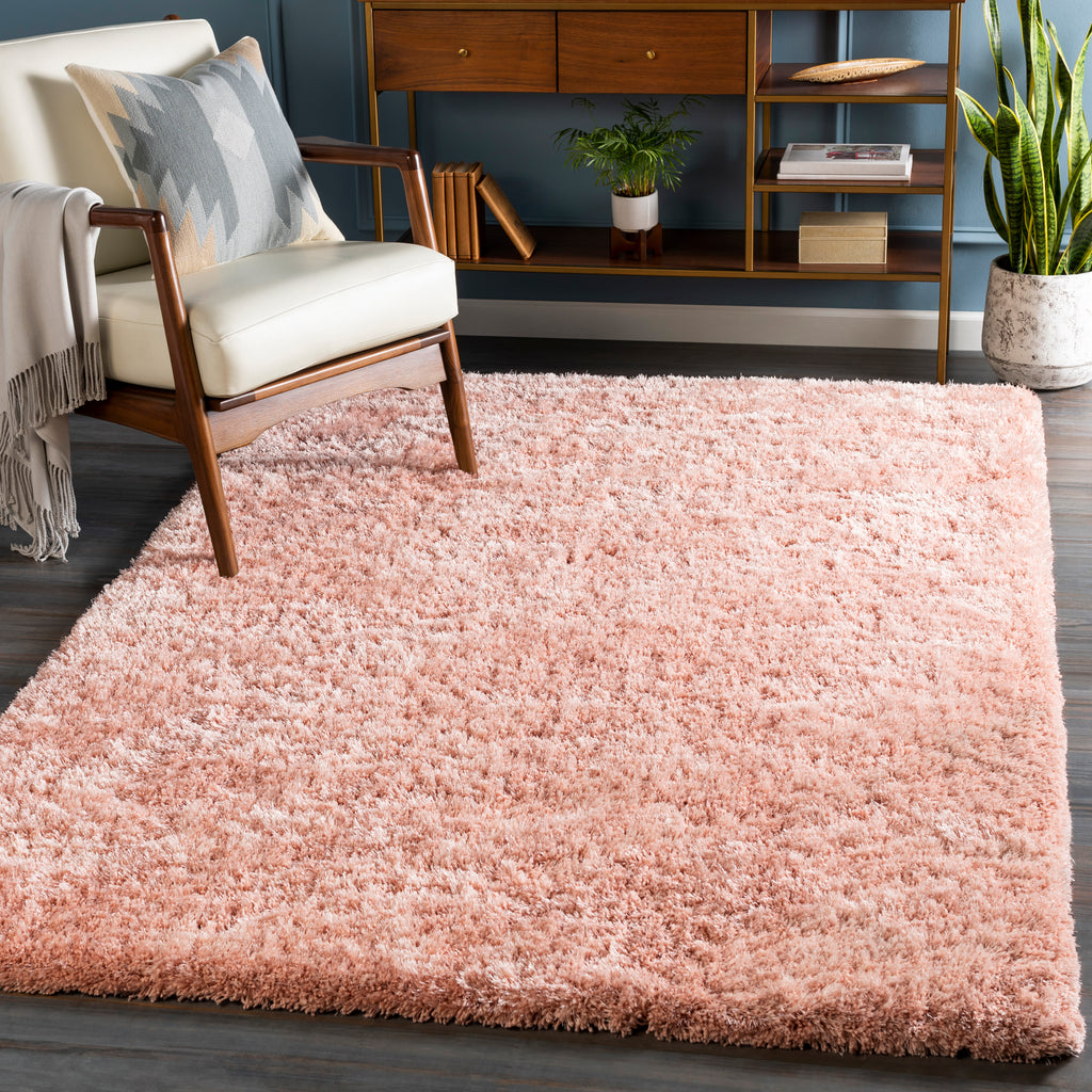 Surya Closeout Grizzly GRIZZLY-13 Pale Pink Rug