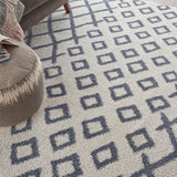 nourison moroccan shag mrs01 white rug