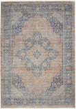 nourison silken allure stn07 blush multi rug