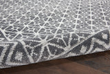 nourison palermo pmr02 charcoal silver rug