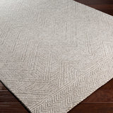 surya rug co gavic gvc 2300 silver gray rug