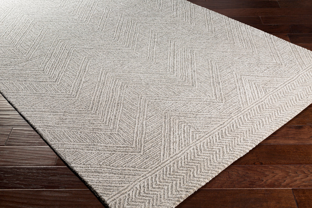 surya rug co gavic gvc 2300 silver gray rug