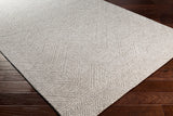 surya rug co gavic gvc 2300 silver gray rug