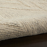nourison interlock itl04 ivory grey rug