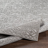 Surya Greenwich Medium Gray Rug | Cream Rugs | Rugs Done Right 