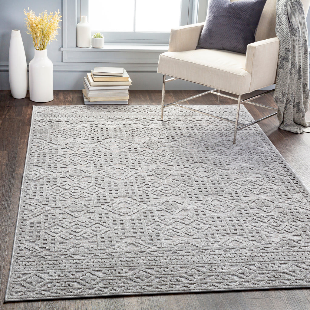 Surya Greenwich Medium Gray Rug | Gray Rugs | Rugs Done Right 