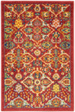 nourison allur alr03 red multicolor rug