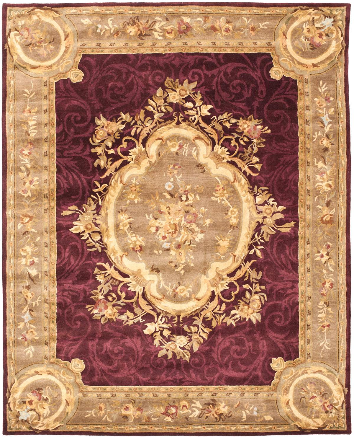 Safavieh Clearance Empire EM414A Dark Red Rug