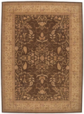 Nourison Heritage Hall HE05 Brown Rug