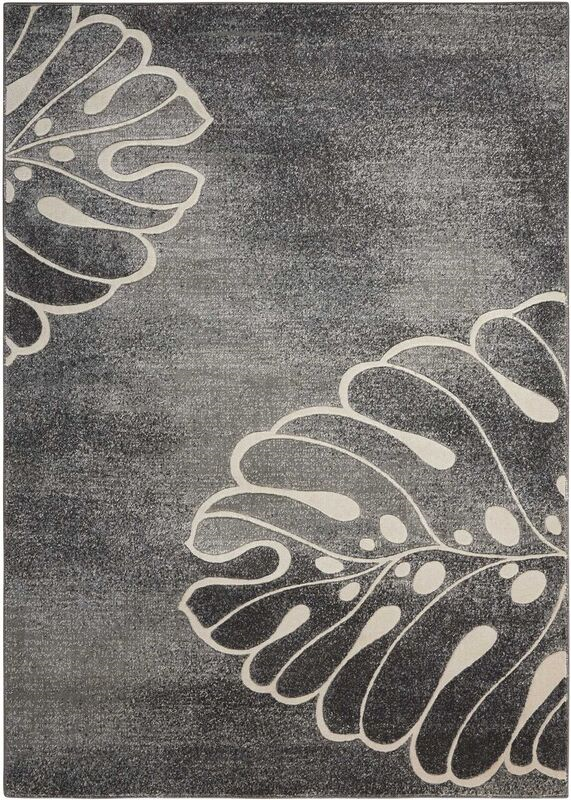 Nourison Sale Maxell MAE04 Grey Rug