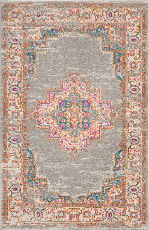 Nourison Sale Passion PSN03 Grey Rug