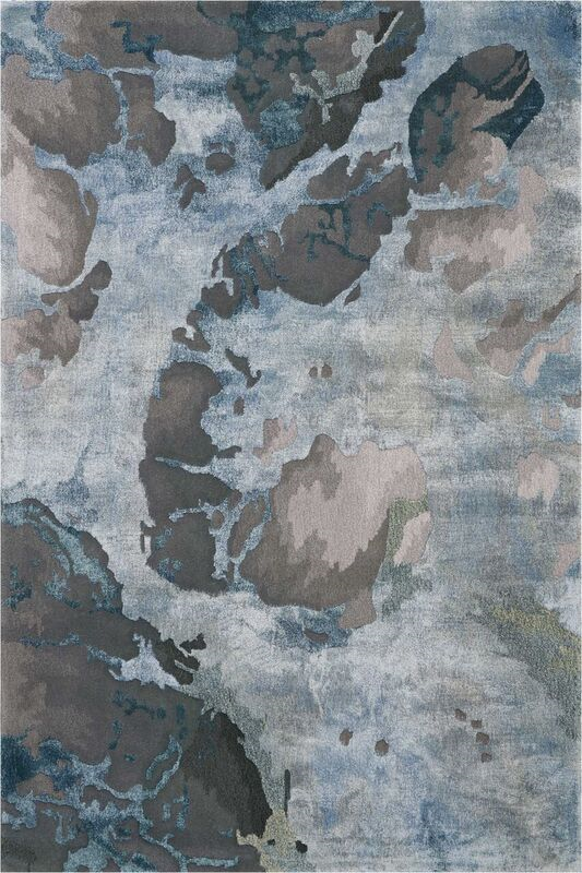 Nourison Prismatic PRS14 Grey Rug