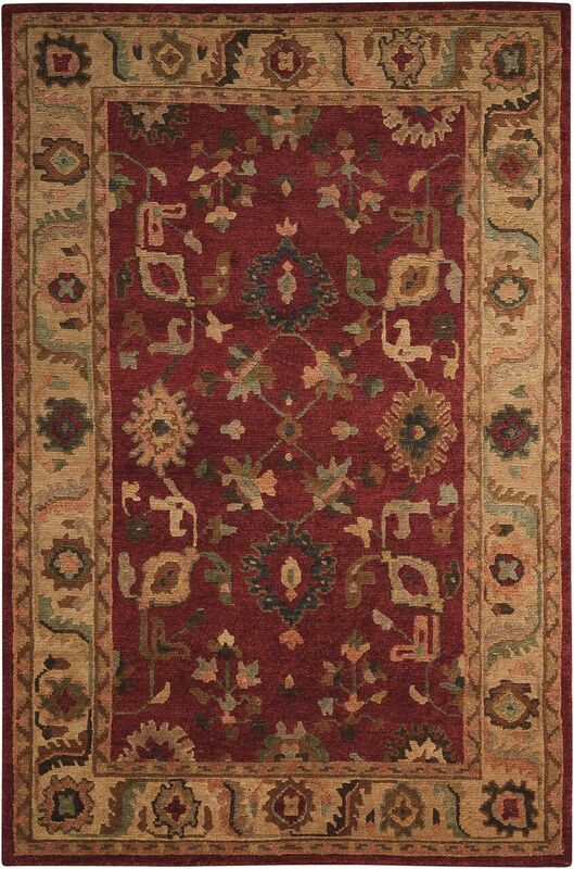 Nourison Tahoe TA08 Red Rug