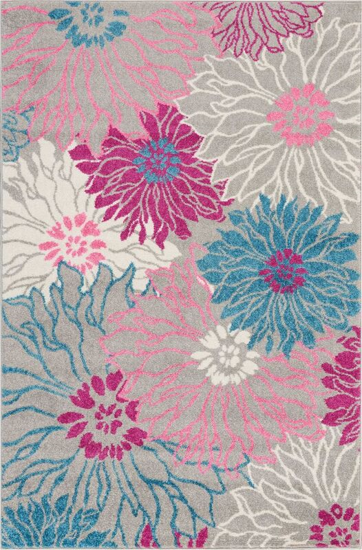 Nourison Sale Passion PSN17 Grey Rug