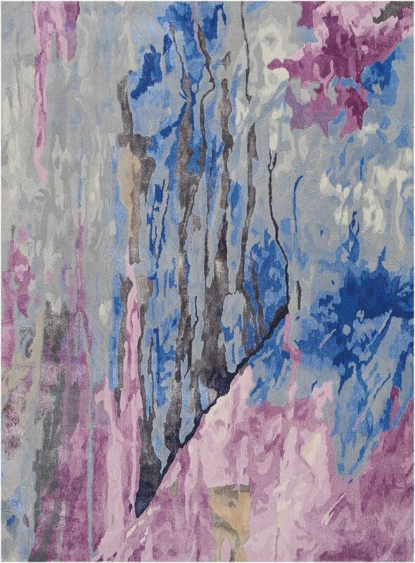 Nourison Prismatic PRS11 Grey Rug