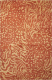 Nourison Clearance Tahoe Modern MTA02 Russett Rug