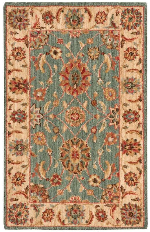 Nourison Clearance Living Treasures LI05 Aqua Rug