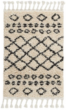 Nourison Clearance Moroccan Shag MRS02 Cream Rug