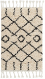 Nourison Clearance Moroccan Shag MRS01 Cream Rug