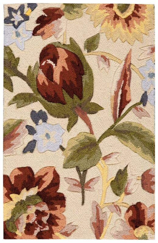 Nourison Clearance Fantasy FA-23 Ivory Rug