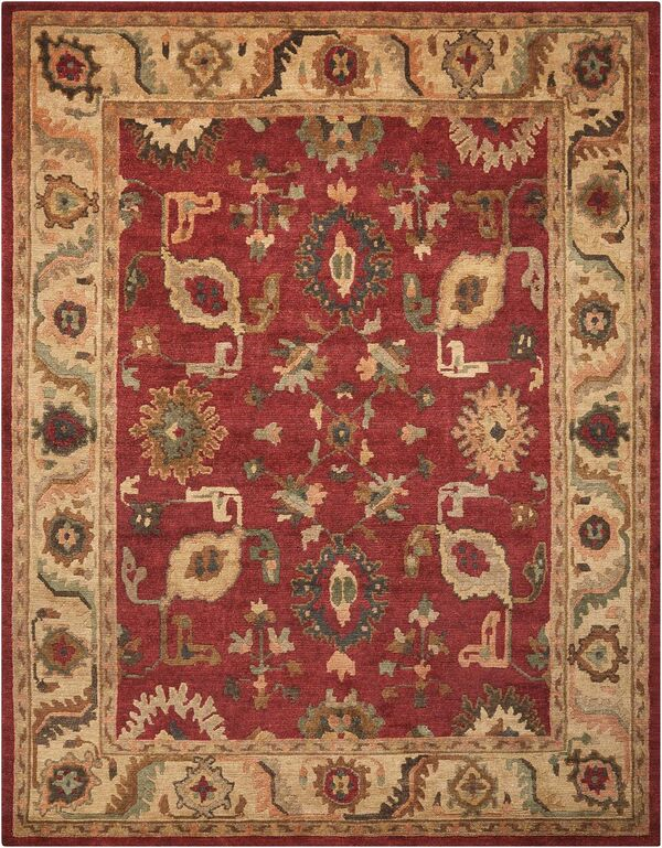 Nourison Tahoe TA08 Red Rug