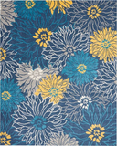 Nourison Sale Passion PSN17 Blue Rug