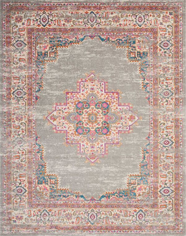Nourison Sale Passion PSN03 Grey Rug