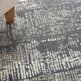 nourison ma90 uptown upt03 charcoal grey rug