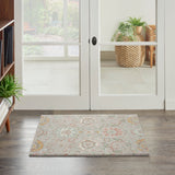 nourison twilight twi13 grey multi rug