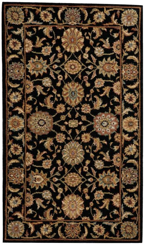 Nourison Clearance Living Treasures LI05 Black Rug